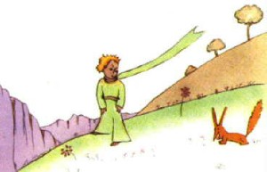 Der kleine Prinz und der Fuchs